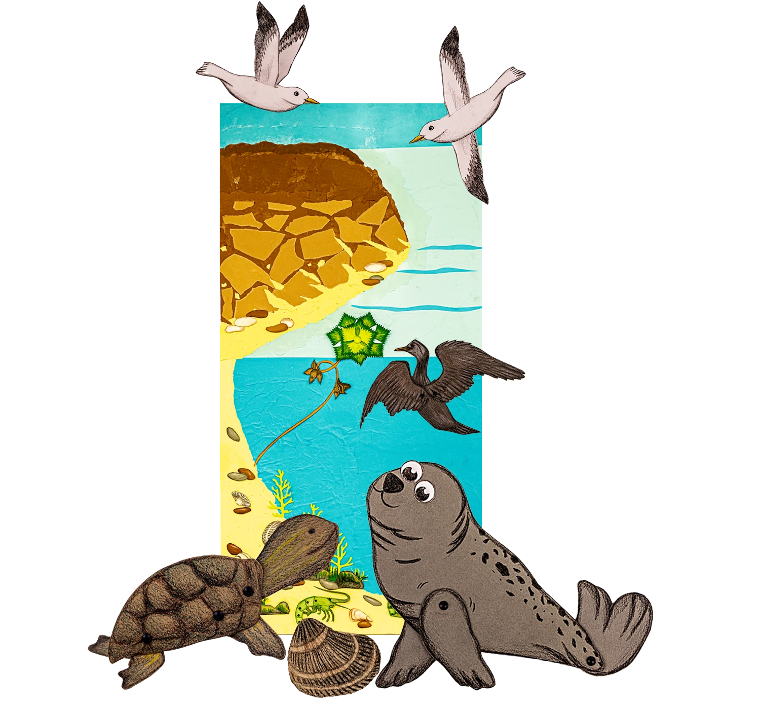 На воде и под водой