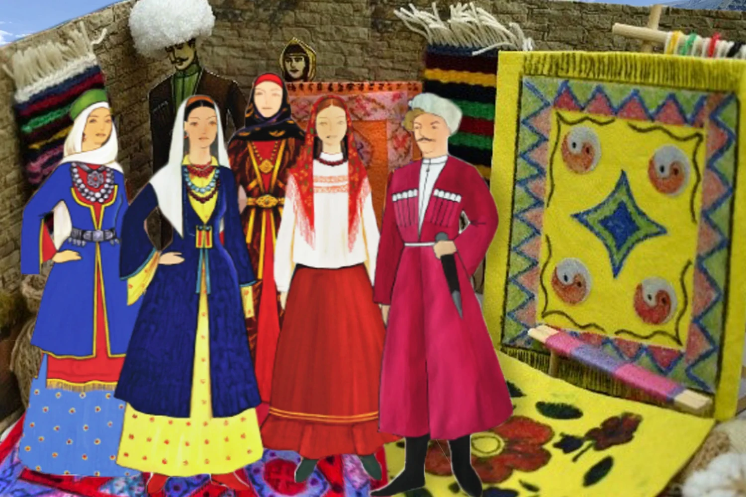 Дагестан — это гостеприимно разостланный ковер