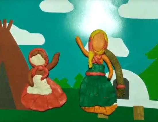 Клюквинка и Травяная Косичка